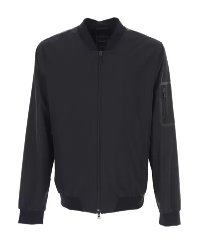 HERNO HERNO LAMINAR ZIP-UP WINDSTOPPER BOMBER JACKET