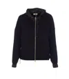 Herno Zip Sweatshirt Drawstring Hood