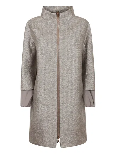 HERNO ZIP-UP COAT