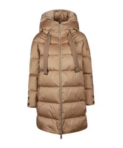 HERNO HERNO ZIP-UP DRAWSTRING HOODED JACKET