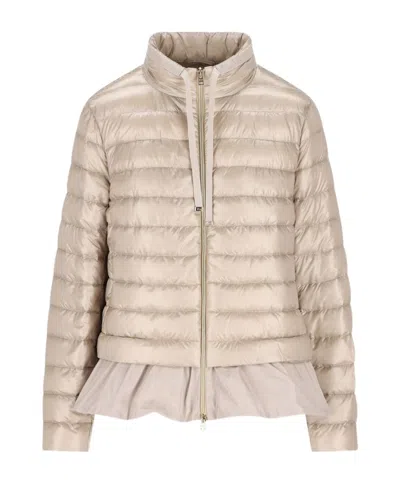 HERNO HERNO ZIP-UP DRAWSTRING JACKET