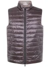 Herno Zip-up Gilet In Grau