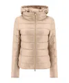Herno Giada Jackets Beige In Nude