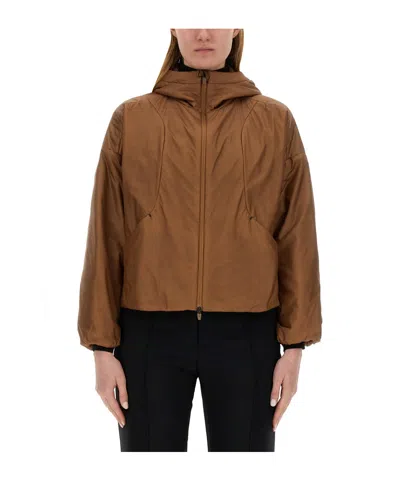 HERNO HERNO ZIP-UP HOODED JACKET