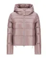Herno Resort Bomber Jacket In Nylon Ultralight In Pink
