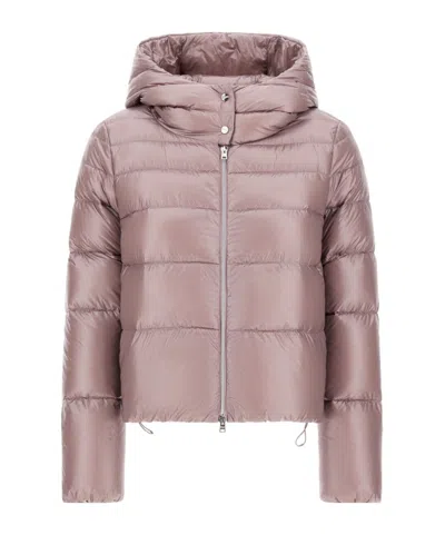 HERNO HERNO ZIP-UP HOODED PUFFER JACKET