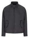 Herno Zip-up High Neck Jacket In Black