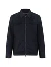 Herno Zip-up Jacket In Black