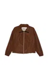 Herno Zip-up Jacket In Brown