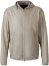 Herno Zip-up Jacket In Neutrals