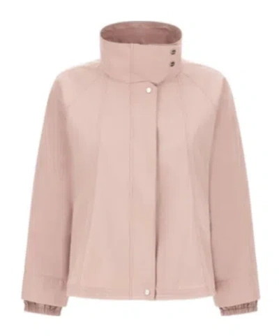 Herno Zip-up Jacket In Pink