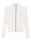 Herno Zip-up Jacket In White