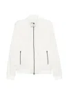 Herno Zip-up Jacket In White