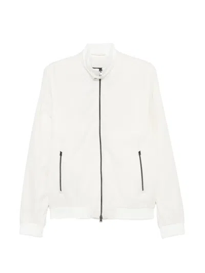 Herno Zip-up Jacket In White