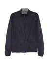 Herno Zip-up Long-sleeve Jacket In Black