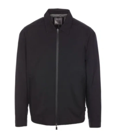 HERNO HERNO ZIP-UP LONG-SLEEVED JACKET