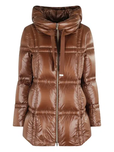 HERNO ZIP-UP PADDED COAT