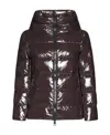 Herno Zip-up Padded Down Jacket In Black