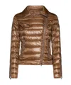 Herno Down Jacket In Brown