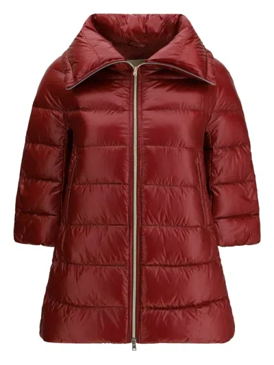 Herno Women Midi Down Jacket In Multi