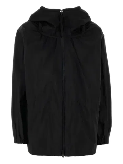 Herno Black Nylon Parka