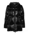 Herno Drawstring Hooded Jacket In Black