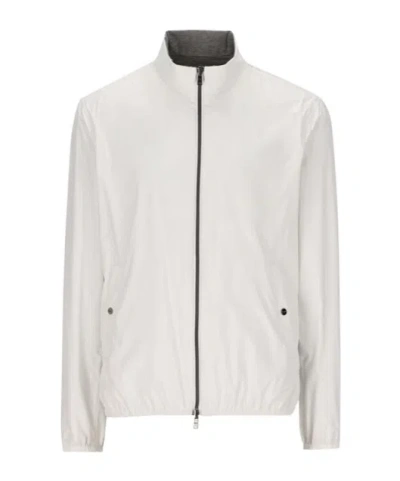 HERNO HERNO ZIP-UP REVERSIBLE JACKET