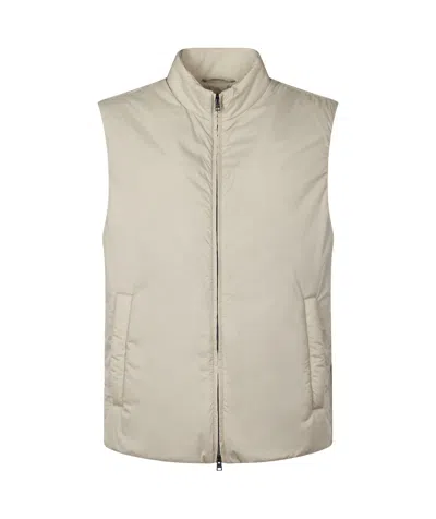 HERNO HERNO ZIP-UP SLEEVELESS GILET
