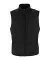 Herno High-collar Microfibre Gilet With Zip Closure