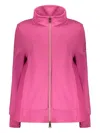 Herno Zip-up Sweatshirt In Pink