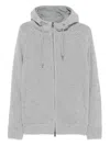 Herno Men Reversible Padded Wool Bomber Jacket In Gray
