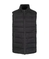 Herno Zipped Gilet Jacket In Black