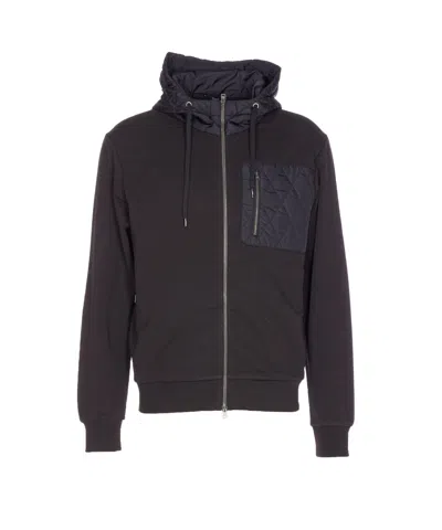 HERNO ZIPPED HOODIE