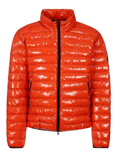 Herno Zipped Padded Down Jacket In White