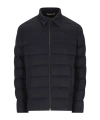 Herno Polo-collar Padded Jacket In Black