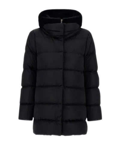 HERNO ZIPPER DOWN JACKET