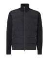 Herno Wool Down Jacket Comforter Jackets And Coats Black In Black