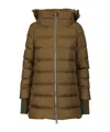 Herno Parka Padded Down Jacket Jackets Green In Neutral