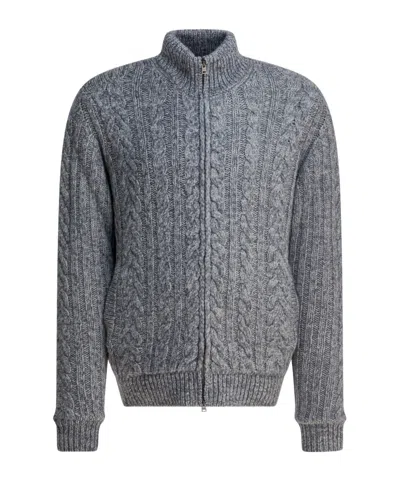 HERNO ZIPPER SWEATER