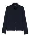 Herno Logo-plaque Bomber Jacket In Black