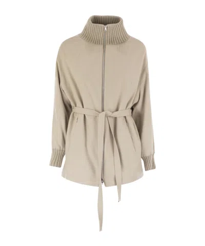 HERNO ZIPPERED CASUAL JACKET