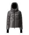 Herno Laminar Jacket In 2l Glazed Ripstop In Black