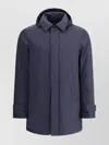 Herno Laminar Carcoat In 2 Layers Gore-tex In Blue
