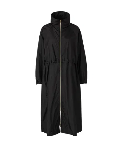 Herno Zippered Windbreaker In Black