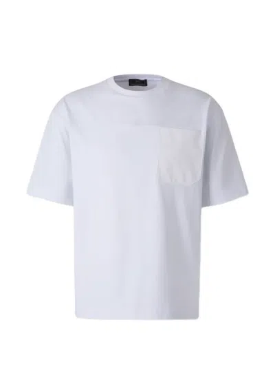 Herno Zip-pocket T-shirt In White