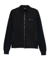 Herno Zip-up Collared Jacket In Black