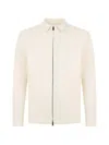 Herno Zip-up Collared Jacket In Neutral