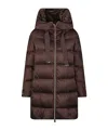 Herno A-shape Quilted High-collar Down Jacket In Multi
