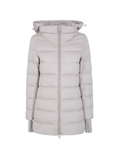 Herno A-shape Chamonix Jacket In White