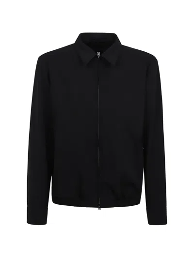 Herno Zip-up Jacket In Blue